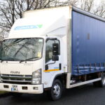 ISUZU N75 190 Curtainside 4x2 for sale comvex uk truck export