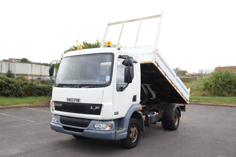 DAF LF45 150 4x2 Steel Tipper truck for sale comvex trucks UK export