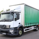 Mercedes Antos 1833 25Ft Curtainside for sale comvex trucks uk export