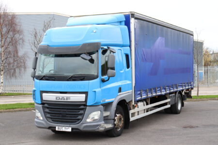 DAF CF 250 4x2 Curtainside Rigid truck for sale comvex trucks uk