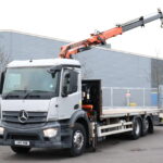 Mercedes Antos 2533 6x2 Atlas 105.2 Crane Flatbed for sale comvex trucks uk